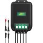 Battery Tender 022-1009-DL-WH 40A 12V Wave Charge Pro 4 Bank Battery Charger Marine