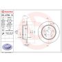 Brembo 08.4738.14 Premium Rear Brake Rotor