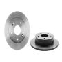Brembo KT00503 Brembo ceramic brake pad and UV coated solid  brake disc kit