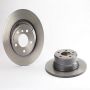 Brembo KT00B19 Brembo ceramic brake pad and UV coated solid  brake disc kit