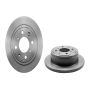 Brembo KT00467 Brembo ceramic brake pad and UV coated solid  brake disc kit