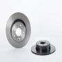 Brembo KT00715 Brembo ceramic brake pad and UV coated solid  brake disc kit