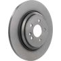 Brembo KT00560 Brembo ceramic brake pad and UV coated solid  brake disc kit