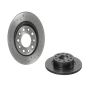 Brembo KTX0141 Brembo ceramic brake pad and Xtra solid drilled brake disc kit