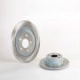 Brembo KT00B34 Brembo ceramic brake pad and UV coated solid  brake disc kit