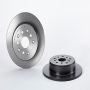 Brembo KT00482 Brembo ceramic brake pad and UV coated solid  brake disc kit