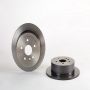 Brembo KT00450 Brembo ceramic brake pad and UV coated solid  brake disc kit