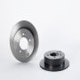 Brembo KT00475 Brembo ceramic brake pad and UV coated solid  brake disc kit