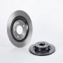 Brembo KT00660 Brembo ceramic brake pad and UV coated solid  brake disc kit
