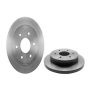 Brembo KT00494 Brembo ceramic brake pad and UV coated solid  brake disc kit