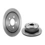 Brembo KT00783 Brembo ceramic brake pad and UV coated solid  brake disc kit