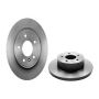 Brembo KT00930 Brembo ceramic brake pad and UV coated solid  brake disc kit