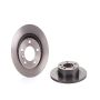 Brembo KT00B88 Brembo ceramic brake pad and UV coated solid  brake disc kit