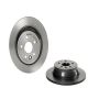 Brembo KT00841 Brembo ceramic brake pad and UV coated solid  brake disc kit
