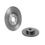 Brembo KT00906 Brembo ceramic brake pad and UV coated solid  brake disc kit