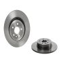 Brembo KT00823 Brembo ceramic brake pad and UV coated solid  brake disc kit