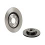 Brembo KT00979 Brembo ceramic brake pad and UV coated solid  brake disc kit