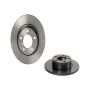 Brembo KT00C34 Brembo ceramic brake pad and UV coated solid  brake disc kit