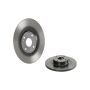Brembo KT00905 Brembo ceramic brake pad and UV coated solid  brake disc kit
