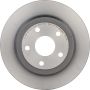 Brembo KT00850 Brembo ceramic brake pad and UV coated solid  brake disc kit