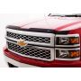 AVS 17-18 Chevy Silverado 2500 Aeroskin Low Profile Hood Shield - Matte Black