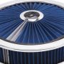 EDELBROCK EDE43661 Air Cleaner Kit - 14in Dia. Breathable - Blue