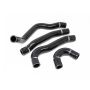 Torque Solution 08-15 Mitsubishi Evolution X Silicone Radiator Hose Kit - Black