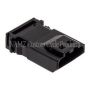 NAMZ NJ-4P51 JAE MX-1900 4-Position Male Black Pin Housing (HD 72907-11)