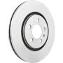 Brembo 09.5570.10 Premium Vented Brake Rotor