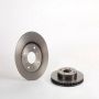 Brembo KT00523 Brembo ceramic brake pad and UV coated vented  brake disc kit