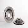 Brembo KT00694 Brembo ceramic brake pad and UV coated vented  brake disc kit