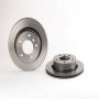 Brembo KT00B26 Brembo ceramic brake pad and UV coated vented  brake disc kit