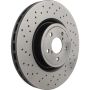 Brembo 09.7812.1X Premium UV Coated Xtra Cross Drilled Brake Rotor