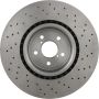 Brembo 09.7812.1X Premium UV Coated Xtra Cross Drilled Brake Rotor