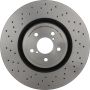 Brembo 09.7812.1X Premium UV Coated Xtra Cross Drilled Brake Rotor