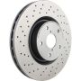 Brembo 09.7812.2X Premium UV Coated Xtra Cross Drilled Brake Rotor