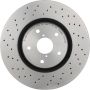 Brembo 09.7812.2X Premium UV Coated Xtra Cross Drilled Brake Rotor