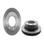 Brembo KT00902 Brembo ceramic brake pad and UV coated vented  brake disc kit