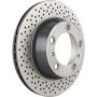 Brembo KT00B07 Brembo ceramic brake pad and UV coated vented drilled brake disc kit