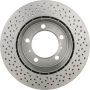 Brembo KT00B07 Brembo ceramic brake pad and UV coated vented drilled brake disc kit