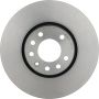Brembo KT00797 Brembo ceramic brake pad and UV coated vented  brake disc kit