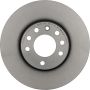 Brembo KT00811 Brembo ceramic brake pad and UV coated vented  brake disc kit