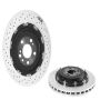 Brembo 09.9315.23 Premium Floating Two Piece UV Coated Vented Drilled And Slotted Brake Rotor