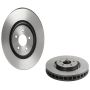 Brembo KT00633 Brembo ceramic brake pad and UV coated PVT  brake disc kit