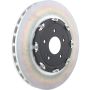 Brembo 09.A193.13 Premium Floating Two Piece UV Coated Vented Drilled And Slotted Brake Rotor