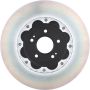 Brembo 09.A193.13 Premium Floating Two Piece UV Coated Vented Drilled And Slotted Brake Rotor