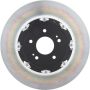 Brembo 09.A193.13 Premium Floating Two Piece UV Coated Vented Drilled And Slotted Brake Rotor