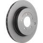 Brembo KT00632 Brembo ceramic brake pad and UV coated PVT  brake disc kit