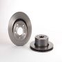 Brembo KT00490 Brembo ceramic brake pad and UV coated vented  brake disc kit