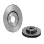 Brembo KT00875 Brembo ceramic brake pad and UV coated PVT  brake disc kit